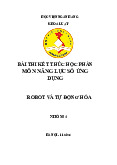 Bài thi kết thúc học phần: Robot và tự động hóa môn Năng lực số ứng dụng | Học viện Ngân hàng
