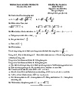 Đề kiểm tra tháng 11 Toán 9 năm 2024 – 2025 trường THCS Nguyễn Trường Tộ – Hà Nội