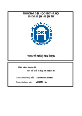 Báo cáo chuyên đề : Tìm hiểu về máy phát điện ô tô - Ngôn ngữ học đối chiếu | Đại học Mở Hà Nội