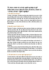 Tổ chức chính trị xã hội nghề nghiệp là gì? Điểm khác nhau giữa tổ chức chính trị, chính trị - xã hội, xã hội - nghề nghiệp?