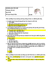 TOP các bộ đề kiểm tra môn kinh tế vi mô | Trường Đại học Kinh tế Thành phố Hồ Chí Minh