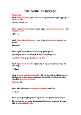 TOP các câu hỏi trắc nghiệm ôn tập từ chương 1 đến chương 6 học phần Chủ nghĩa xã hội khoa học | Trường Đại học Phenikaa