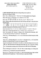 Đề tuyển sinh lớp 10 môn Toán năm 2025 – 2026 trường THPT chuyên Hà Tĩnh