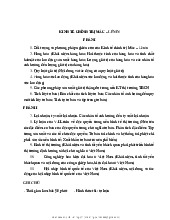 Phần I | môn Kinh tế chính trị Mác - Lênin  | trường Đại học Huế
