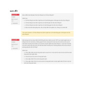 Bài tập trắc nghiệm số 2 môn Thống kê ứng dụng | Trường Đại học Bách Khoa Hà Nội