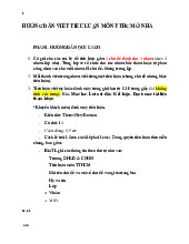 Hướng dẫn viết tiểu luận ở nhà môn Tư tưởng Hồ Chí Minh    | Trường đại học kinh doanh và công nghệ Hà Nội