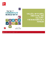 Chap 2: Values, Attitudes, Emotions and Cultures: The manager as a person môn Principle of Management | Trường Đại học Quốc tế, Đại học Quốc gia Thành phố Hồ Chí Minh