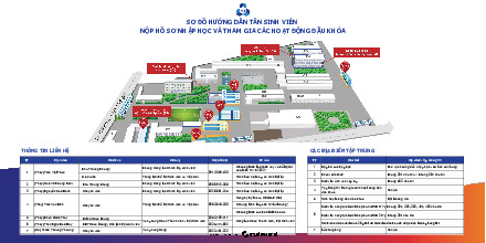 Bản đồ & Thông Tin Tập Trung Sinh Viên ĐH Bách Khoa K2023