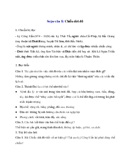 Soạn bài: Chiếu dời đô Ngữ Văn 8 | Cánh diều