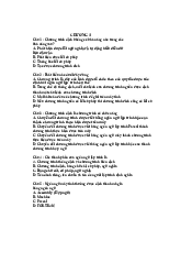 Trắc nghiệm chương trình dịch - Công nghệ thông tin | Trường đại học Điện Lực