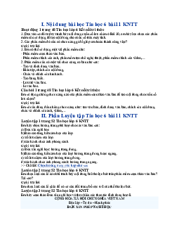 Giải SGK Tin học 6 Bài 11 Định dạng văn bản | Kết nối tri thức