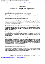 Probability Concepts and Applications - Financial Accounting | Trường Đại học Quốc tế, Đại học Quốc gia Thành phố HCM