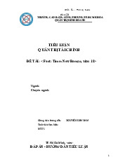 Lý thuyết tài chính tiền tệ | Trường Đại học Kinh Tế - Luật