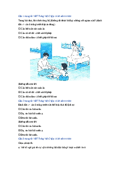 Giải VBT môn Tiếng việt 2 - Bài 28: Trò chơi của bố | Kết nối tri thức