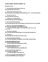 Bài Tập Thực Hành Môn Tin học văn phòng | Trường Cao đẳng Thực hành FPT