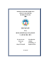 Đường lối đối ngoại của Đại hội VI và liên hệ thực tiễn hiện nay - Lịch sử Đảng Cộng Sản Việt Nam| Đại học Kinh Tế Quốc Dân