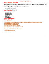 BÀI TẬP THÊM VỀ BASE VÀ ACID - CÁC PHƯƠNG PHÁP VÀ BÀI TẬP UY TÍN