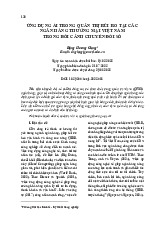 Ứng dụng AI trong quản trị rủi ro tại các ngân hàng thương mại việt nam trong bối cảnh chuyển đổi số môn Quản trị rủi ro | Trường Đại học Công nghiệp Hà Nội