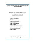 Báo cáo thực tập điện – điện tử ô tô hệ thống chiếu sáng | Nghành cơ khí động lực Trường đại học sư phạm kỹ thuật TP. Hồ Chí Minh