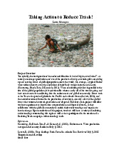 Taking Action Against Waste and Pollution | English 1 (TĐT) | Đại học Tôn Đức Thắng