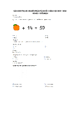 Bài thi: Vòng 2 - Điều Kiện ( có đáp án) - Sân chơi Trạng Nguyên Toàn Tài Khối 2 Năm học 2025 - 2026