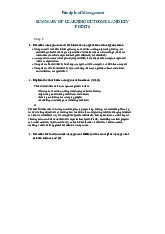 Summary of learning outcomes and key môn Principle of Management | Trường Đại học Quốc tế, Đại học Quốc gia Thành phố Hồ Chí Minh