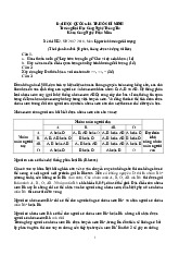 Đề thi Học Kì 2, NH 2017-2018, Lập trình hướng đối tượng | Trường Đại Học Công Nghệ Thông Tin