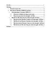 Tiểu luận chủ đề 3 môn Pháp luật đại cương  | Trường đại học kinh doanh và công nghệ Hà Nội