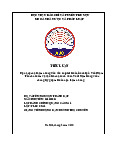 Hậu quả của tham nhũng đối với sự phát triển kinh tế của Việt Nam | Tiểu luận Pháp luật đại cương