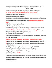 Trắc nghiệm Ch.4 :Tư tưởng Hồ Chí Minh về Đảng Cộng Sản Việt Nam