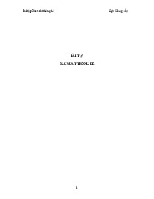 Bài tập xác suất thống kê | Đại học Kinh tế kỹ thuật công nghiệp