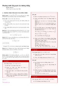 Chuyên đề phương pháp tọa độ trong không gian – Nguyễn Tăng Vũ Toán 12