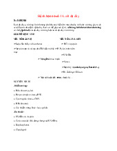 Tài liệu ôn tập kiến thức bệnh lý cơ bản môn Bệnh học | Trường Đại Học Y Dược Thái Bình