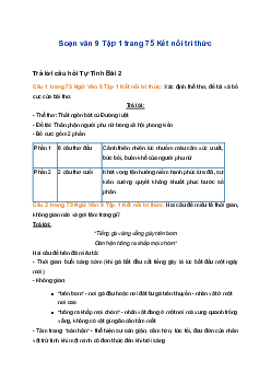 Soạn bài Tự tình (Bài 2) | SGK Ngữ Văn 9 Kết nối tri thức (Tập 1)