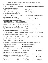 Đề cương giữa kì 1 Toán 10 năm 2025 – 2026 trường THPT Đức Trọng – Lâm Đồng