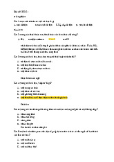 Đề thi trắc nghiệm môn Lý thuyết mật mã 2023 | Trường Đại học Bách Khoa Hà Nội