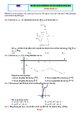 Bộ 15 Đề Ôn Tập HK1 Môn Toán 12 Năm Học 2025-2026 Giải Chi Tiết