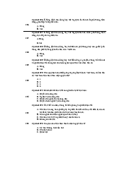 Câu hỏi Chương 7 - Luật hiến pháp | Trường đại học Lao động - Xã hội