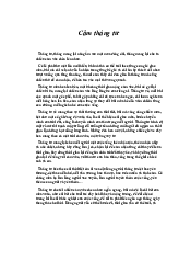 Cảm tháng tư Nhập môn khoa học xã hội và nhân văn | Trường Đại học Sư phạm Hà Nội