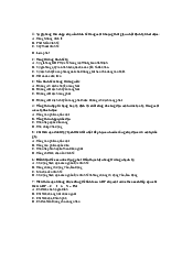 Trắc nghiệm và bài tập chương 2 - Quản trị kinh doanh | Trường Đại học Lao động - Xã hội