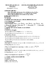 Đề cương giữa kỳ 1 Toán 11 năm 2024 – 2025 trường THPT Sơn Động 3 – Bắc Giang