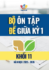 Bộ đề ôn tập giữa học kỳ 1 môn Toán 11 KNTTVCS năm học 2025 – 2026