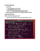 Hướng dẫn cách thiết lập Mô hình triển khai unbutu phiên bản 20.10