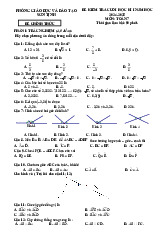 Đề cuối học kì 1 Toán 7 năm 2024 – 2025 phòng GD&ĐT Sơn Tịnh – Quảng Ngãi