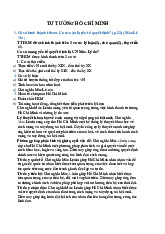 Cơ Sở Hình Thành và Ý Nghĩa Đối Với Cách Mạng môn Tư tưởng Hồ Chí Minh | Trường Đại Học Tây Nguyên