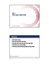 Bài 5: Xác thực danh tính và các phương pháp bảo mật môn Bảo mật thông tin | Trường Đại học Bách Khoa Hà Nội