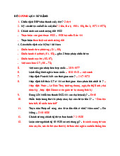 Đề cương Môn Lịch sử Đảng Cộng Sản Việt Nam | Đại học Kinh Tế Quốc Dân