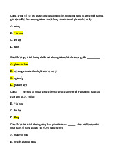 Tổng hợp ôn tập Môn Hệ điều hành | Đại học Tài nguyên và Môi trường Thành phố Hồ Chí Minh