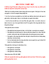 Đề cương ôn tập Triết học | Triết học Mác - Lênin | Đại học Nông Lâm Thành phố Hồ Chí Minh