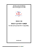 Báo cáo thực tập tốt nghiệp | Học viện Báo chí và Tuyên truyền